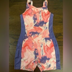 More Than Magic Gymnastics Leotard in Coral and Lilac